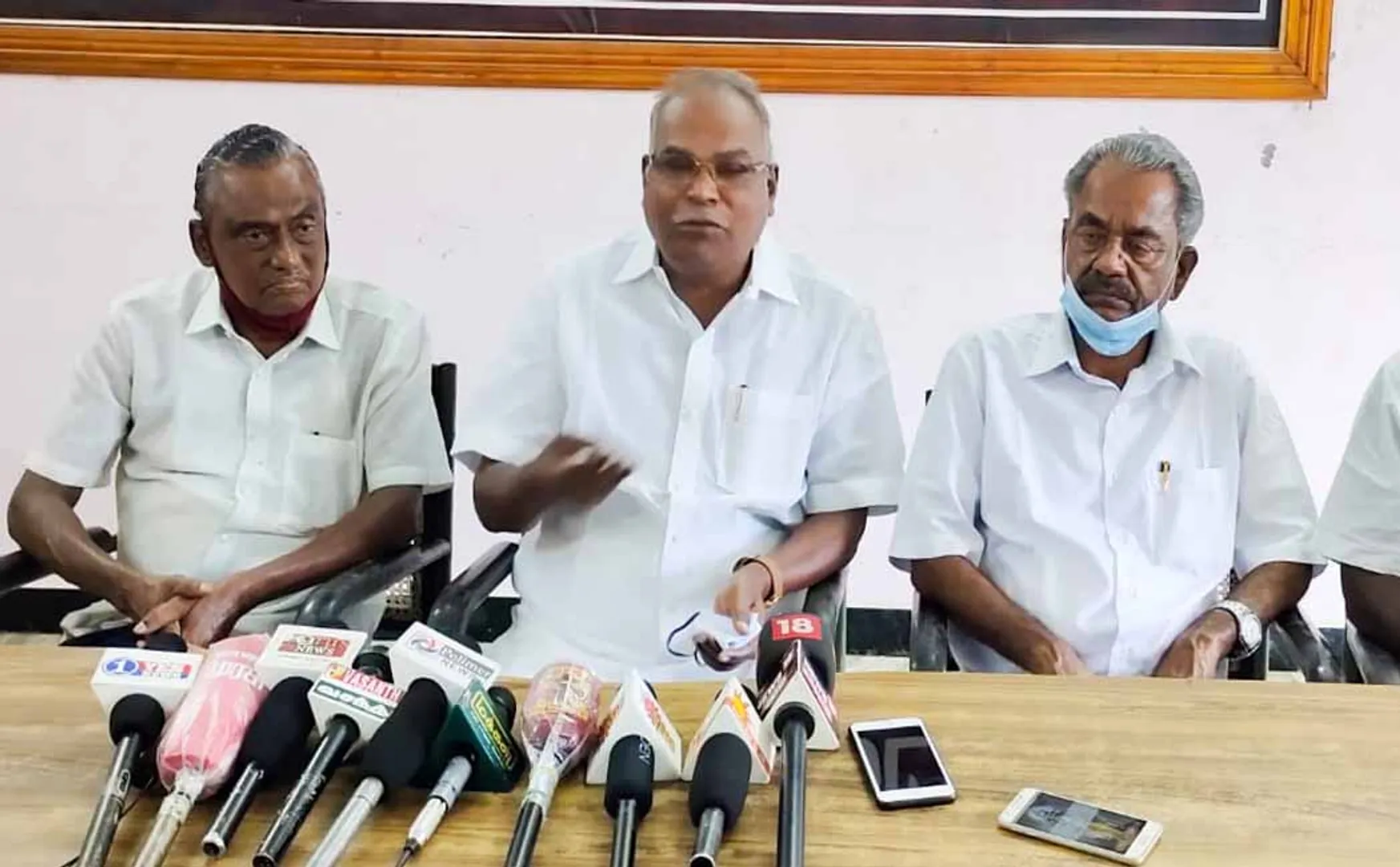 k.balakrishnan press meet at cuddalore district 
